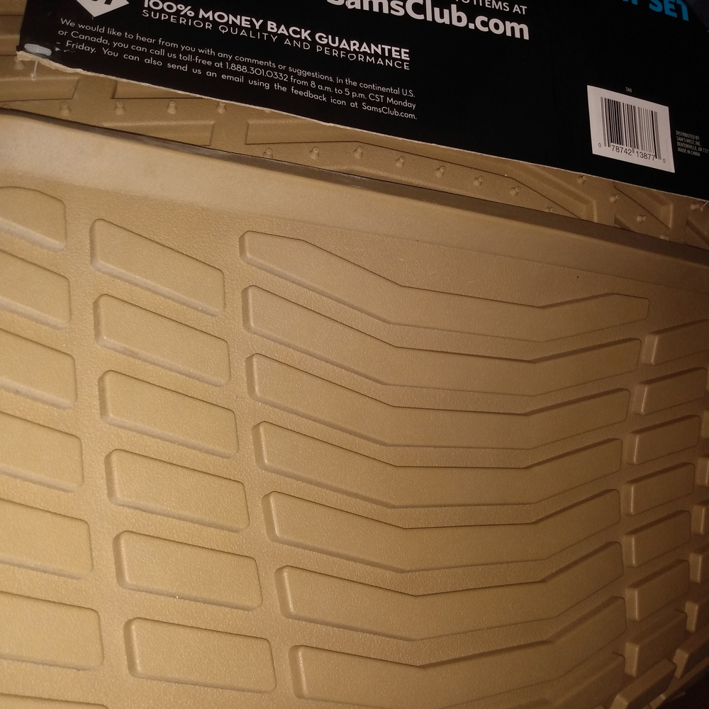 Sam's Club Gold Car Floor Mat